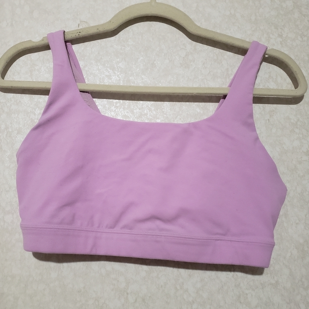 Women's Lavender Sports Bra...size:S